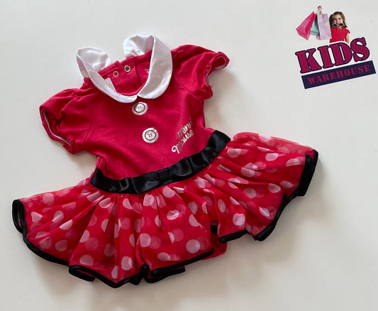 Disney Minnie Mouse Tutu Dress Size 0000