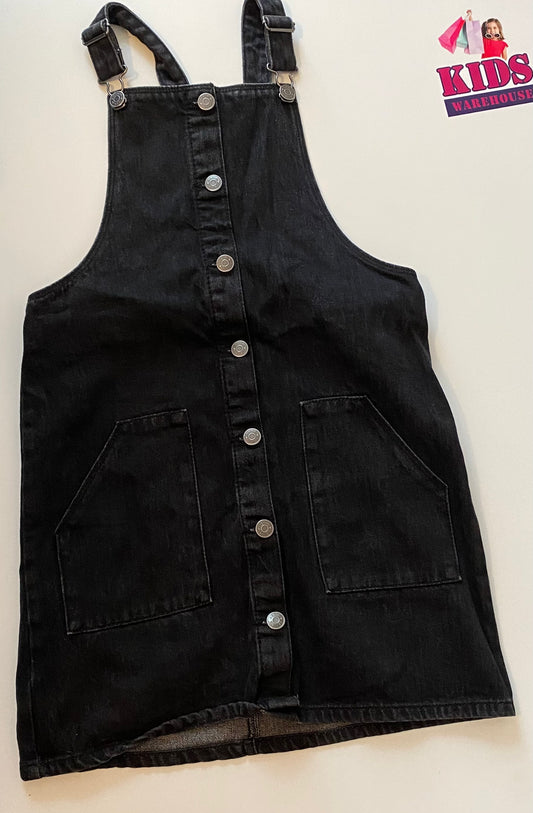 TU Black Denim Dress Size 10