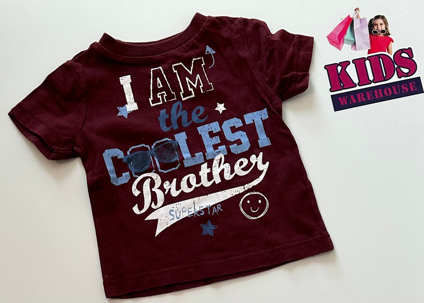 F&F I am the Coolest Brother Top Size 00